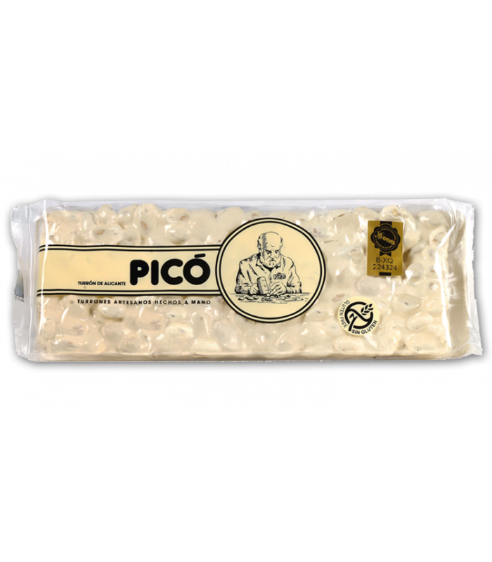 Harter Turrón Alicante aus Mandeln Handgemacht Picó