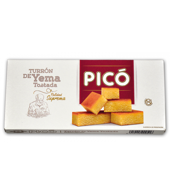 Gerösteter Eigelb Turrón Picó