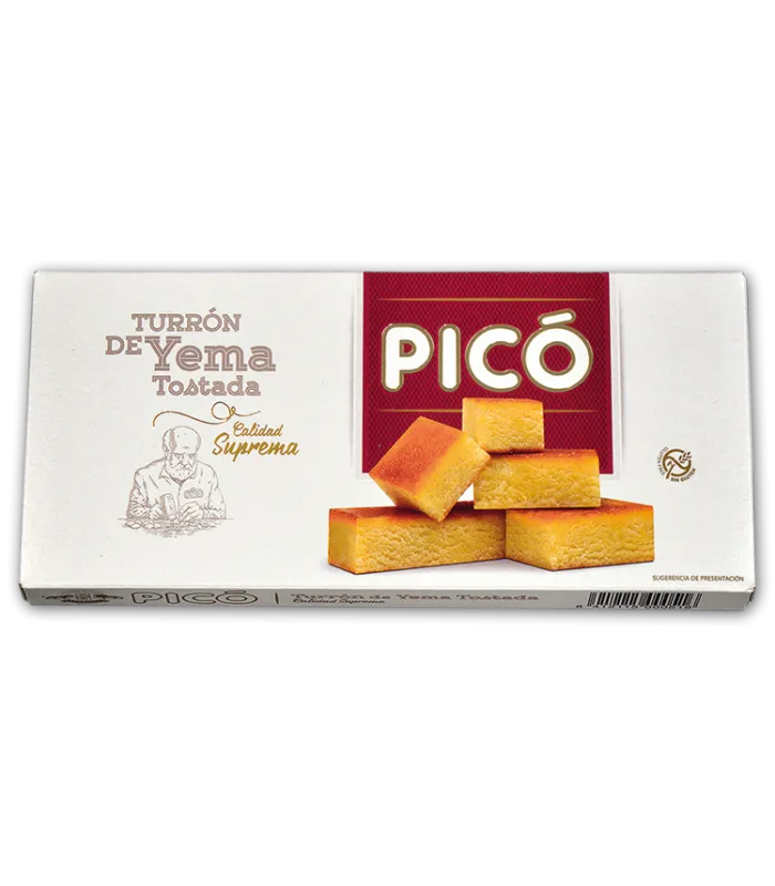 Gerösteter Eigelb Turrón Picó