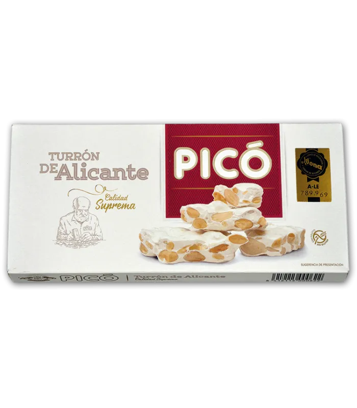Turrón de Alicante - Harter Turrón aus Mandeln