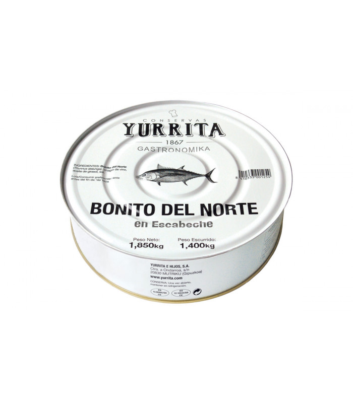 Bonito del Norte Escabeche Weißer Thunfisch in Marinade Yurrita 1,850 Kg