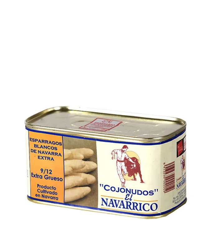 Esparragos Weißer Spargel 9-12 Cojonudos Navarrico