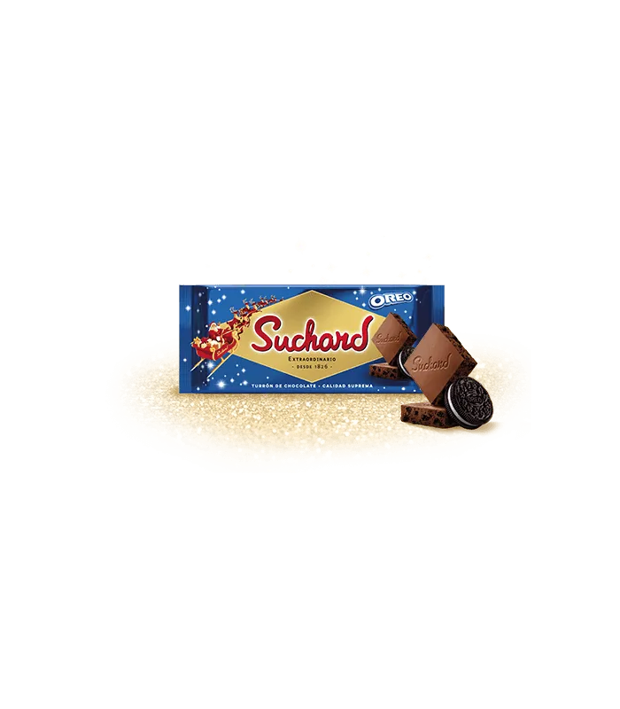 Schokolade Turron mit Oreo Suchard