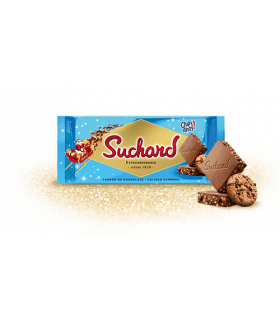 Schokolade Turron mit Chips Ahoy Suchard