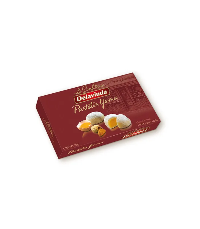 Pasteles de Yema Eigelb-Kuchen Delaviuda 300 g