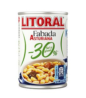 Fabada Asturiana -30% Salz und Fett Litoral 435 gr