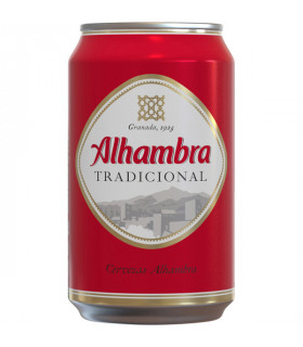 Alhambra Tradicional Bier - 8 Dosen 33 cl