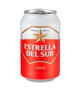 Estrella del Sur Bier - 8 Dosen 33 cl