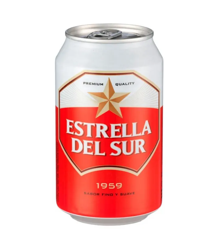 Estrella del Sur Bier - 8 Dosen 33 cl