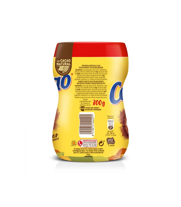 ColaCao 0% zugesetzte Zucker 300 gr