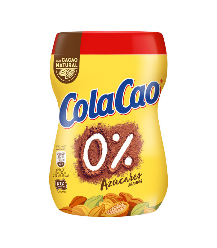 ColaCao 0% zugesetzte Zucker 300 gr
