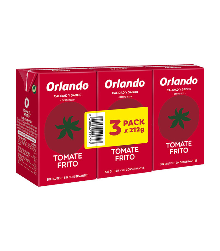 Tomatensauce Orlando 3x212 gr