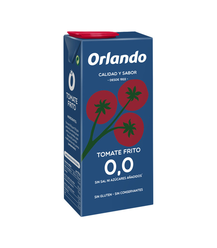 Tomatensauce ohne Salz und Zuckerzusatz Orlando 350 gr