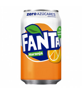 Fanta Zero Naranja 8 Dosen 33 cl