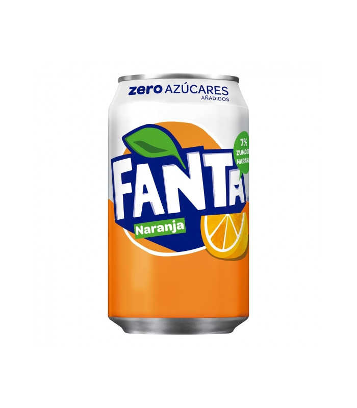 Fanta Zero Naranja 8 Dosen 33 cl
