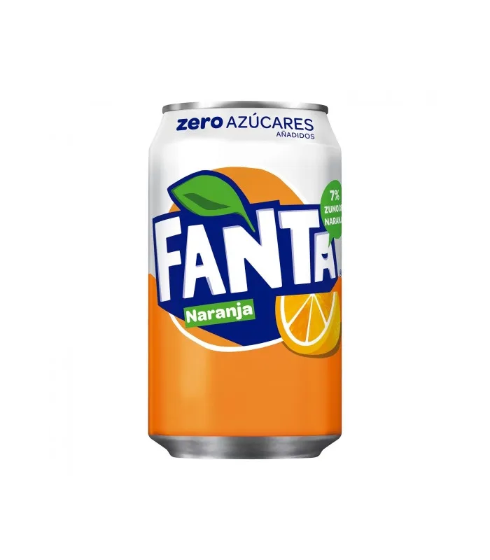 Fanta Zero Naranja 8 Dosen 33 cl