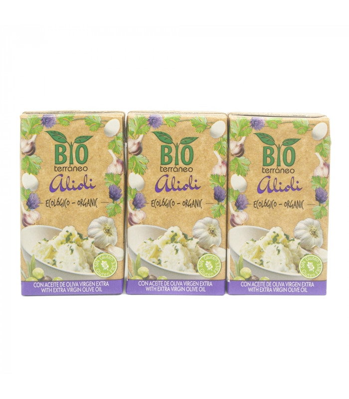 Alioli BIO Bioterraneo 3x125 ml
