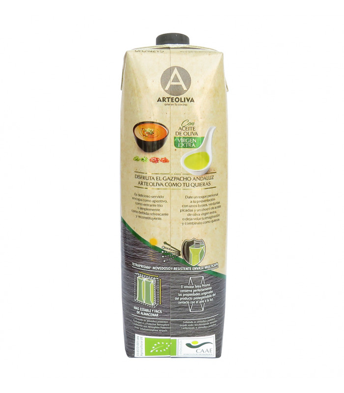 Gazpacho Andaluz BIO Arteoliva 1 L