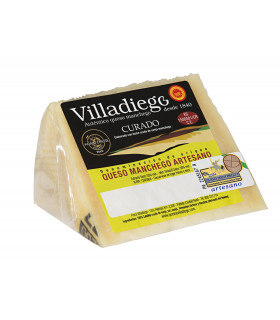 Manchego Villadiego Rohmilch Schafskäse Curado 250 g
