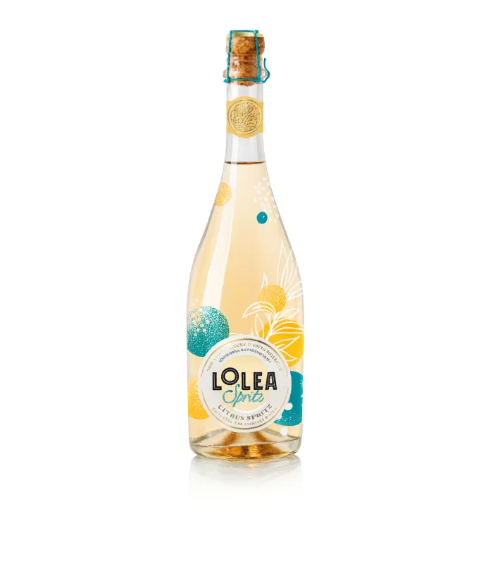 Lolea Citrus Spritz – Mediterraner Aperitif mit Weißwein, Bergamotte und Basilikum | 750ml