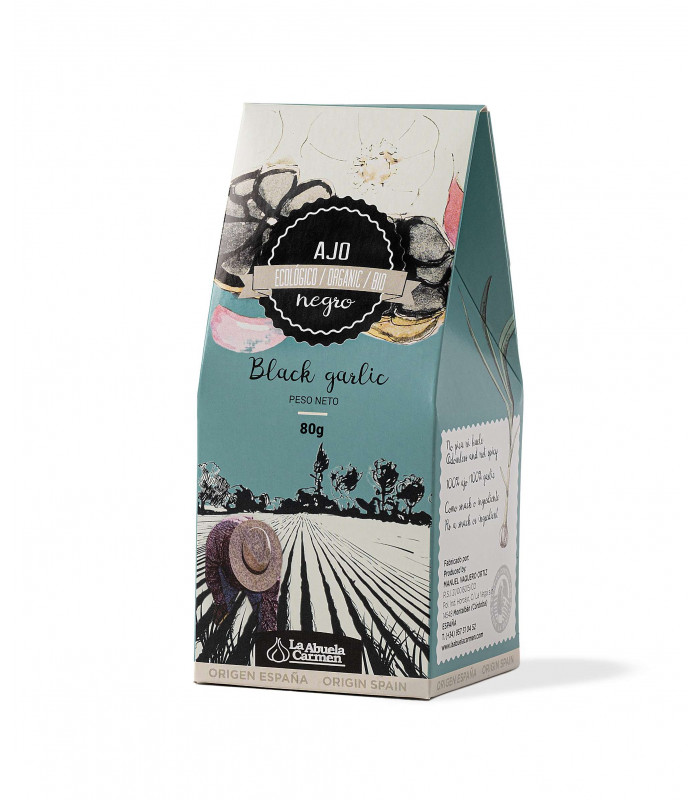 Schwarzer Knoblauch Ajo negro Bio La Abuela Carmen 80 g