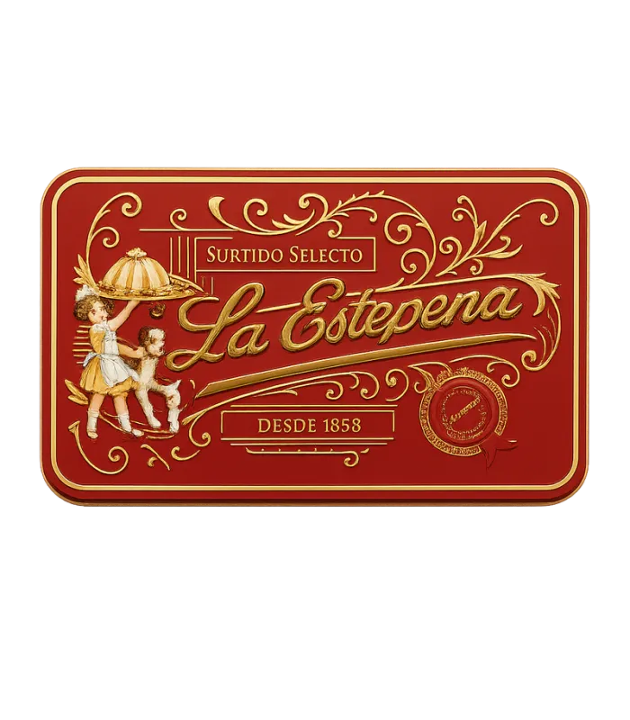 Weihnachten Sortiment Dose La Estepeña