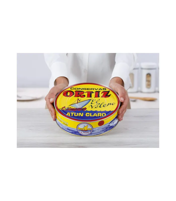 Thunfisch in Olivenöl Atún Claro en Aceite de Oliva Ortiz 1825 gr