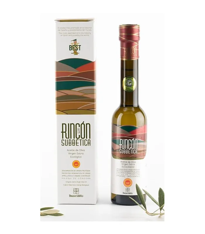Natives Olivenoel Extra BIO Rincon de la Subbetica 500 ml mit Geschenkbox - g.U. Priego de Cordoba