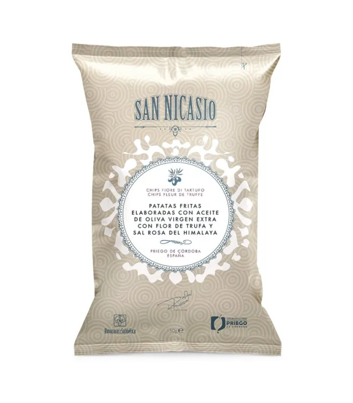 Spanische Kartoffelchips Trüffelblume San Nicasio 150 gr