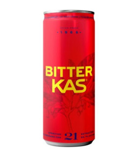 Bitter Kas 8 Dosen 33 cl - Spanischer alkoholfreier Aperitif