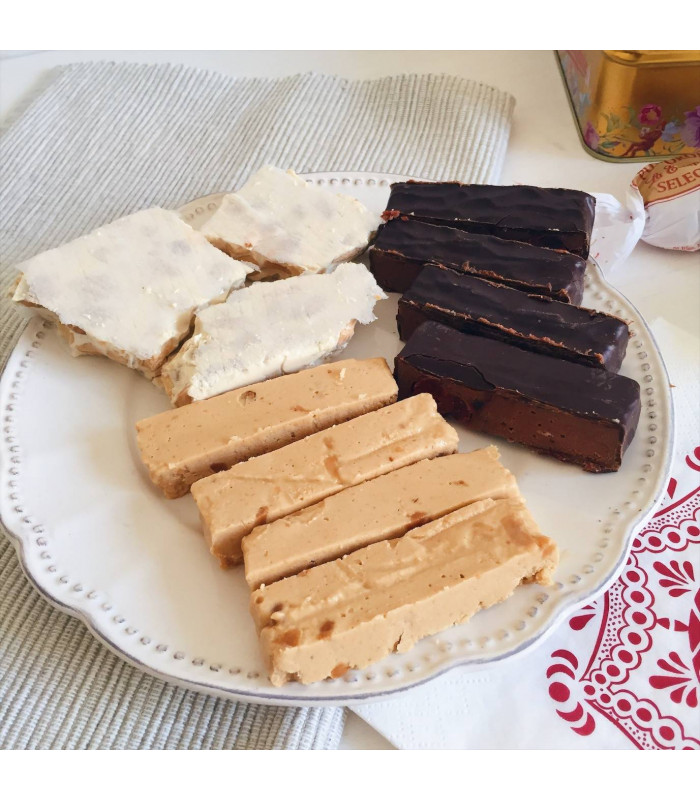 Turrón de Jijona - Weicher Turrón aus Mandeln und Honig