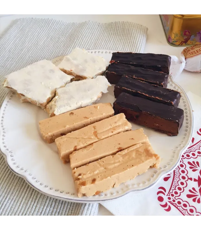 Turrón de Jijona - Weicher Turrón aus Mandeln und Honig