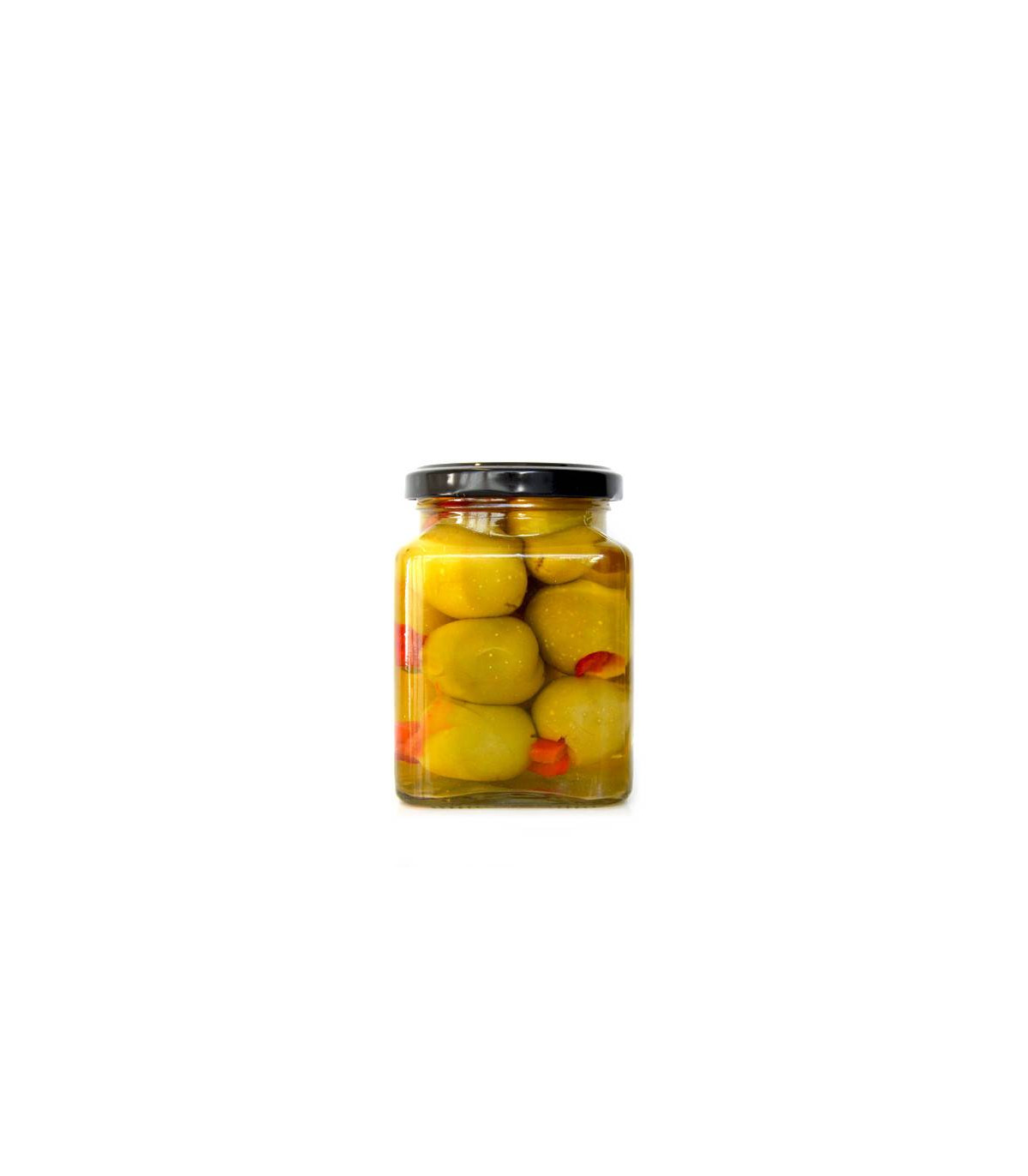 Oliven gefüllt mit Paprika