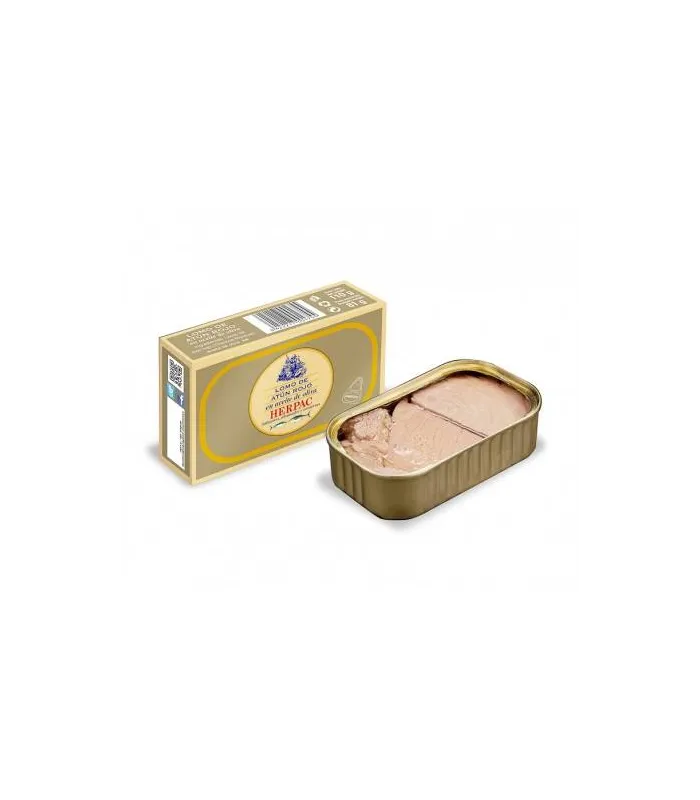 Bluefin Thunfisch Lende in Olivenöl Lomo de atún rojo en aceite de oliva 125 gr