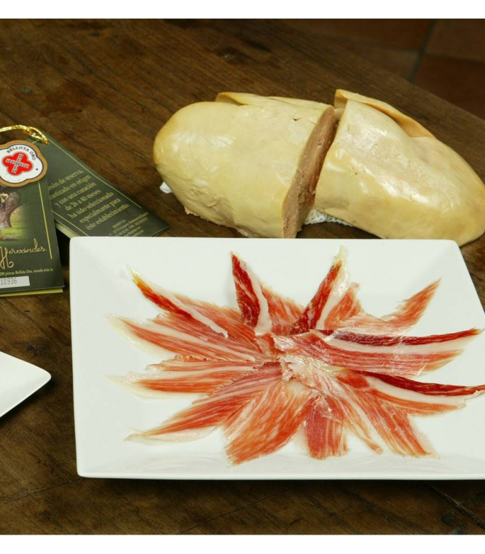 Jamón "Pata Negra" 100% Ibérico Bellota - Pata Negra Bellota Schinken Beher