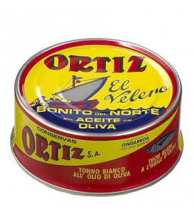 Weißer Thunfisch in Olivenöl Bonito del Norte en Aceite de Oliva Ortiz 250 gr