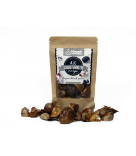 Schwarzer Knoblauch mit Haut Ajo negro con piel Bio La Abuela Carmen 80 gr