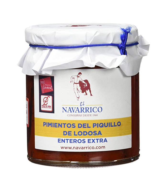 Piquillo Paprika aus Lodosa El Navarrico 220 g