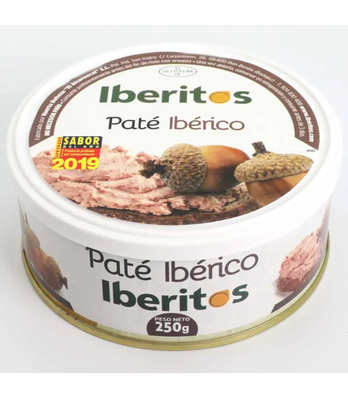 Paté Ibérico Iberische Paté Iberitos 250 gr