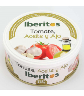 Tomaten, Olivenöl und Knoblauch Iberitos 250 gr